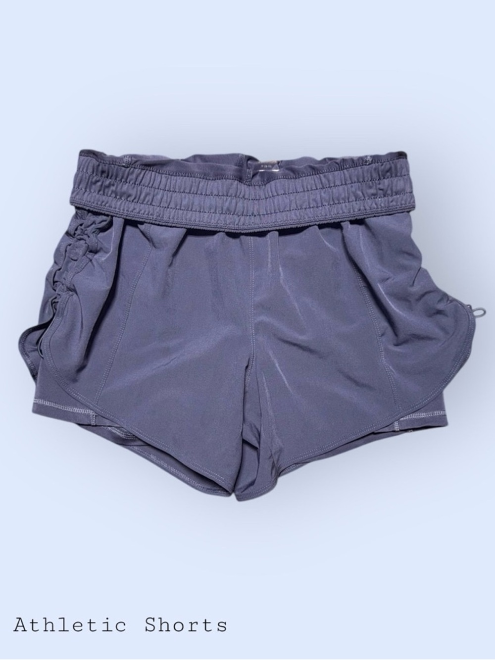 Avia Women's Ruched Waist Athletic Shorts